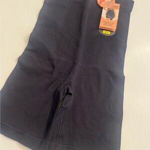 Shapermint Essentials High-Waisted Black Shaper Shorts NWT